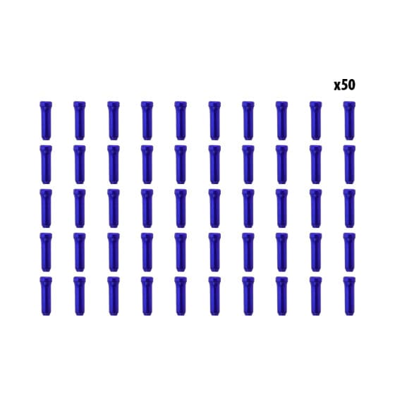 Arrets de cables bleu x50 pcs