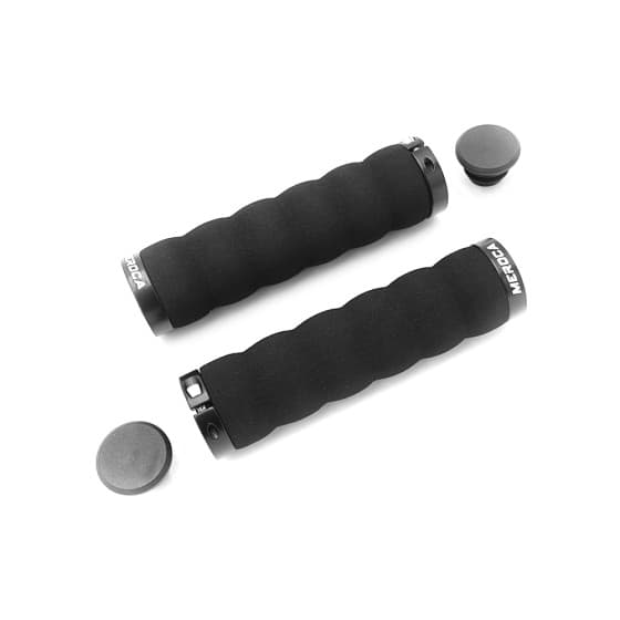 Poignées mousse noir 2