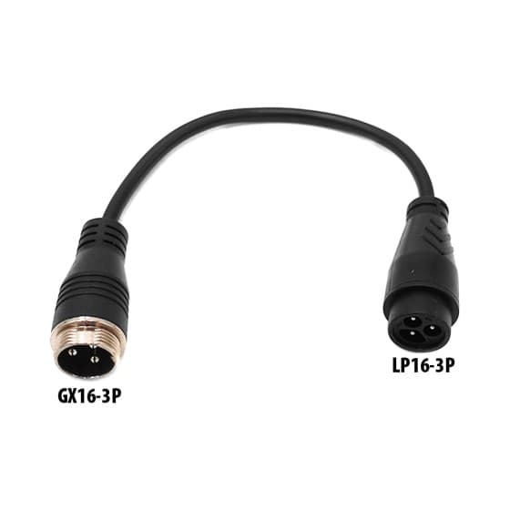 Adaptateur GX16-3P male vers LP16-3P femelle (Dualtron)