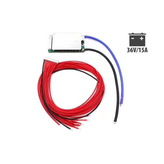 BMS 36V 15A port de charge interne