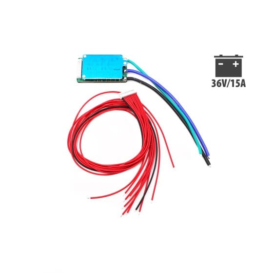 BMS 36V 15A port de charge separé