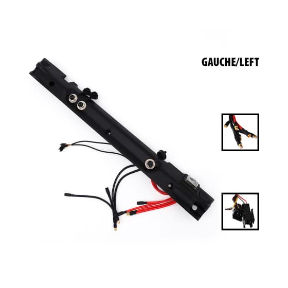 Cache lateral complet deck coté gauche Dualtron Thunder