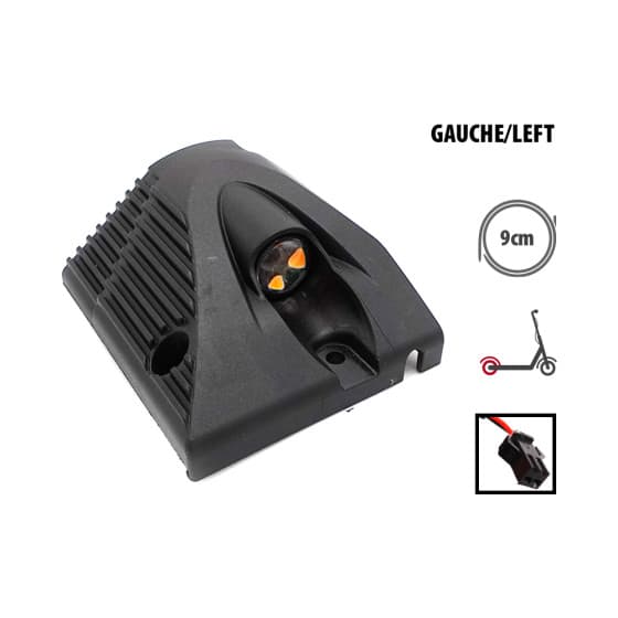 Cache plastique et Led Deck arriere gauche Kukirin G2 Master
