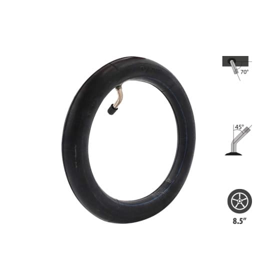 Chambre a air 8.5x2 diametre 156mm valve 70x45