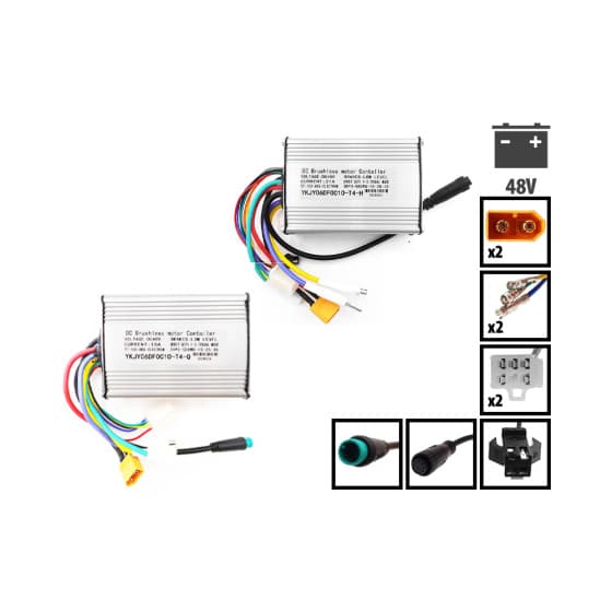 Controleurs E-cross Max Bimoteurs Smargyro Crossover