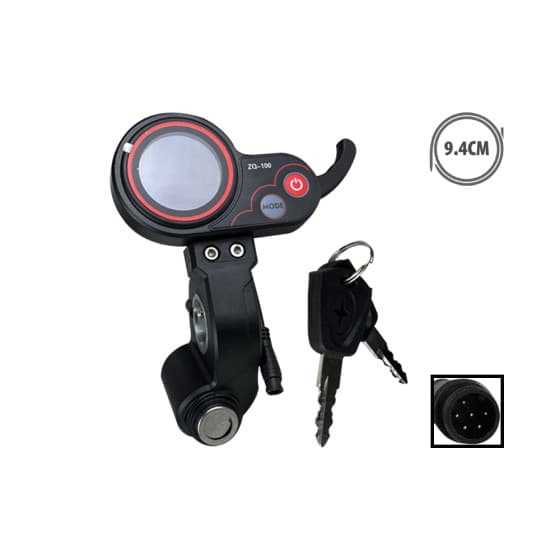 Display ZQ-100 avec contacteur à clé Hitway