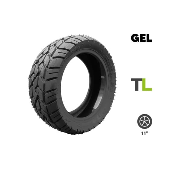 Pneu Semi OffRoad 100/55-7 CST avec gel anti crevaison